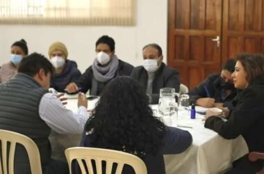 La Presidente de la Aduana se reunió con empresarios. foto: David Maygua