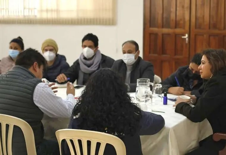 La Presidente de la Aduana se reunió con empresarios. foto: David Maygua