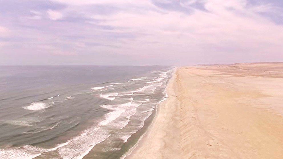 Imagen aérea de Bolivia Mar. Publicado en BBC