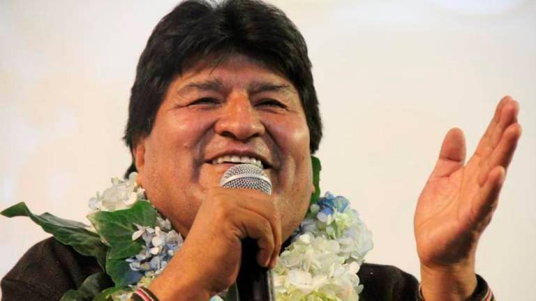 El expresidente Evo Morales.