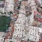 Una vista aérea de la destrucción que ocasionó el terremoto en Turquía y Siria. | Agencias