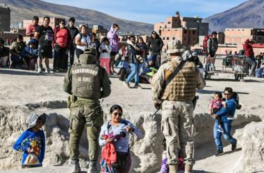 El lunes, personal militar de Chile comenzó los controles en la frontera con Bolivia. APG