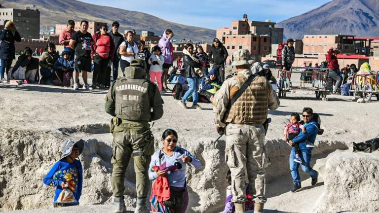 El lunes, personal militar de Chile comenzó los controles en la frontera con Bolivia. APG